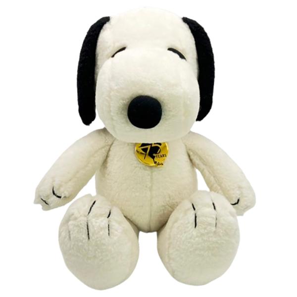 スヌーピー　SNOOPY　75周年記念　レトロぬいぐるみ　Mサイズ　　199478-24　PEANU...