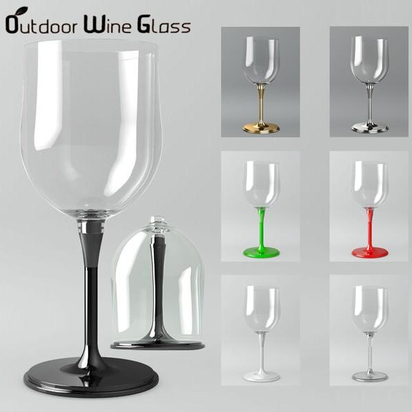 当店正規代理店　直輸入品　アウトドアでも安心　 脱着式ワイングラス 【キャリーケース付】　5色バリエ...