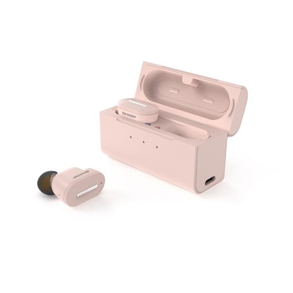 新色　ピンク　SHARP　シャープ　耳あな型補聴器 メディカルリスニングプラグ 軽度・中等度難聴者向...