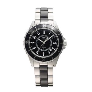 テクノス TECHNOS 腕時計 メンズ ステンレス x セラミック製ベルト TSM917TB｜windpal