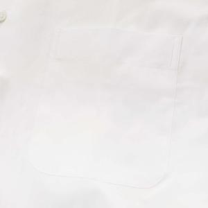 ワイシャツ メンズ 100番手双糸 白 ブロー...の詳細画像5
