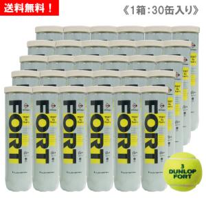 ダンロップ DUNLOP  フォート キャンペーン 1箱 1缶4球入/30缶/120球※10ダース ※エコキャップ 2023年｜windsorracket-online