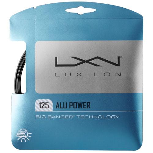 ルキシロン LUXILON 硬式ストリング アルパワー ブラック 125 ALU POWER BLA...