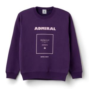 アドミラル クルー裏起毛スウェット ANLA506-50 Admiral LSWS レディース 25FW【メーカー取寄せ商品】