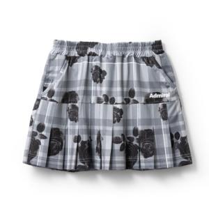 アドミラル フラワーチェックグラフィックプリーツスコート