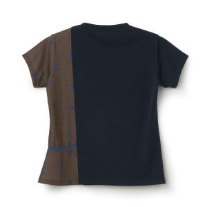 アドミラル アシンメトリーフラワーチェックTE...の詳細画像1