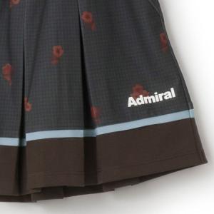 アドミラル フラワーチェックタックプリーツスコ...の詳細画像2
