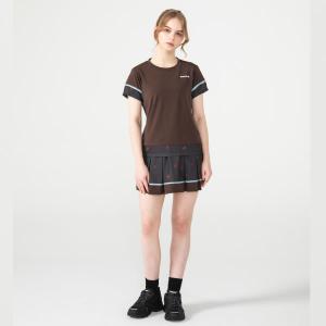 アドミラル フラワーチェックタックプリーツスコ...の詳細画像3