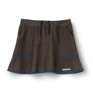 アドミラル フラワーチェックヘムラインスコート   ATLA659-20   Admiral SK レディース  26FW｜ウインザーラケットオンライン