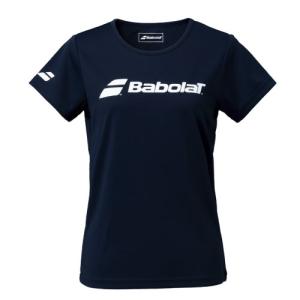 【ネットバーゲン】バボラ CLUBショートスリーブシャツ BWP1530C-NV00 Babolat LS レディース 21SS｜windsorracket-online