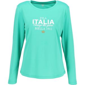 【ネットバーゲン】フィラ ロングスリーブグラフィックTシャツ CZ6SGW043-TQ0 FILA LS レディース 26SS