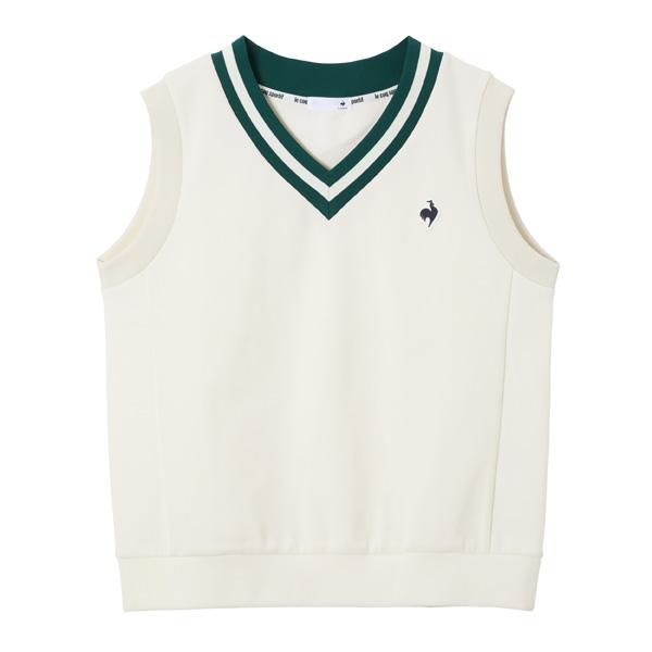 ルコックスポルティフ ニットライクベスト   LU5FVE00L-WH01   lecoq spor...