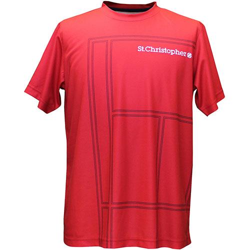 【SALE】セントクリストファー コートラインゲームシャツ   STC-BDM5465-RD   S...