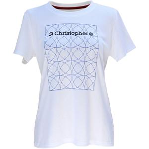 セントクリストファー クロワゾンプラクティスシャツ   STC-BDW2369-WH   St.Christopher LS レディース  24SS｜windsorracket-online