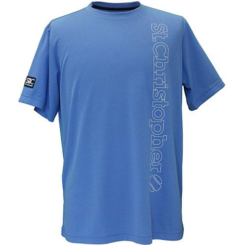 【SALE】セントクリストファー バーチカルロゴプラクティスシャツ   STC-BEM1441-SK...