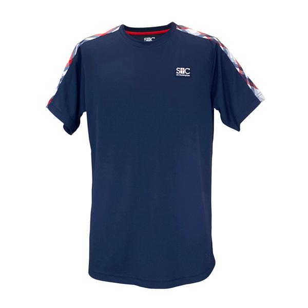 セントクリストファー ショルダーチェックラインゲームシャツ   STC-BEM5511-NV   S...