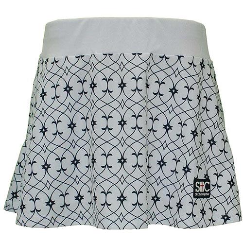 【SALE】セントクリストファー アラベスクゲームスコート   STC-BEW2432-WH   S...