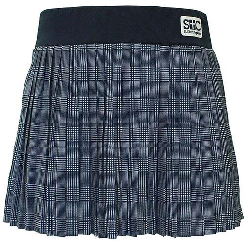 セントクリストファー チェックプリーツゲームスコート   STC-BEW2442-NV   St.C...