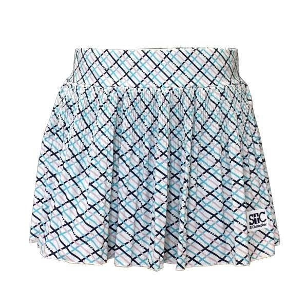 セントクリストファー スクエアーチェックプリーツスコート   STC-BFW2032-WH   St...