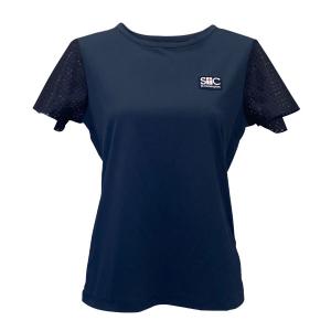 【SALE】セントクリストファー See-through sleevesシャツ STC-BFW2071-NV St.Christopher LS レディース 26SS