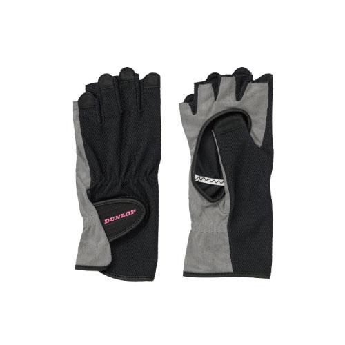 ダンロップ 【レディス】グローブ ハーフタイプ 両手セットTGG0119W-BKDUNLOP ACC...