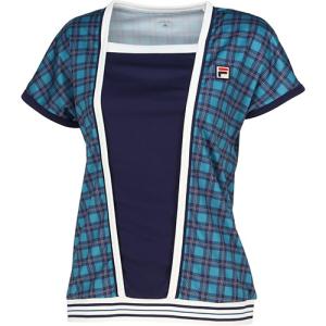FILA フィラ シースルージャガード レイヤードフラスコネックT