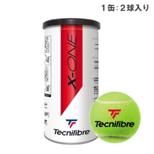 テクニファイバー [Tecnifibre] X-ONE（エックス-ワン） 1缶2球入り JTA/ITF公認球｜windsorracket-online