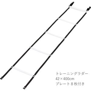 【メーカー取寄せ商品】ゼット　トレーニングラダー（ZS5311）※42×400cm プレート8枚 収納袋付き ボディケアグッズ｜windsorracket-online