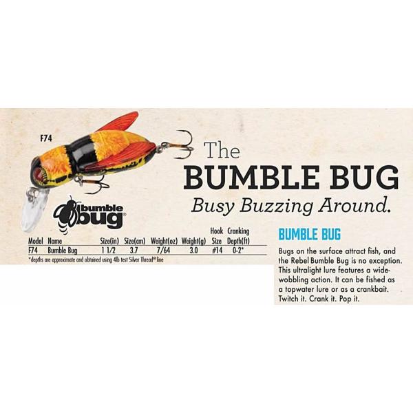 レーベルREBEL バンブルバグF74　#10Bumble Bee