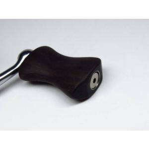 IOSファクトリー Premiunウッドノブ・Bタイプ 薄型　黒檀