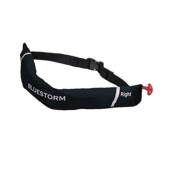 ブルーストーム BSJ-5920RS 膨脹式ライフジャケット(水感知機能付き) 国土交通省型式承認品...