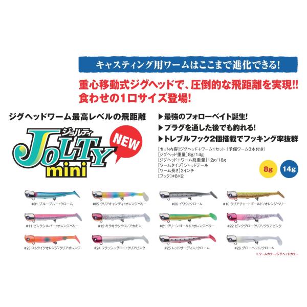 ブルーブルーBLUEBLUE ジョルティミニJOLTY mini 14セット