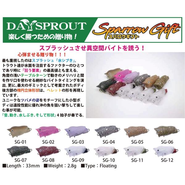 ディスプラウト スパロウギフトSpallowGift
