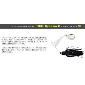 ハンクル ダイナモアールDynamo R シングルコロラド 1/4OZ ディープクランキングスピナー...