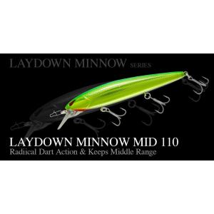 ノリーズ レイダウンミノーミッドLAYDOWNMINNOW MID 110F