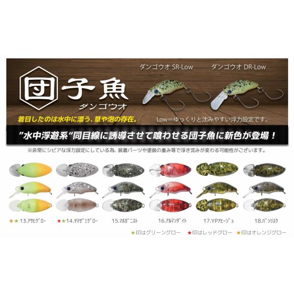スミス ダンゴウオ団子魚 SR-LOW 2025年新色