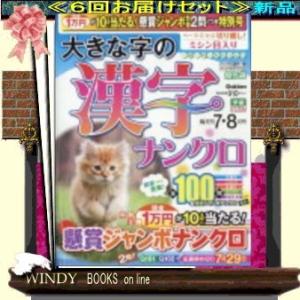 大きな字の漢字ナンク( 定期配送6号分セット・ 送料込み )