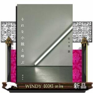 それを小説と呼ぶ