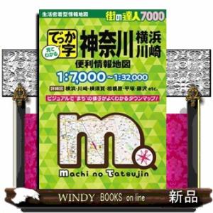 でっか字神奈川横浜・川崎便利情報地図　４版  街の達人７０００