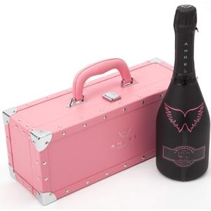 (光るエンジェル シャンパン ) エンジェル シャンパーニュ ブリュット ヘイロー ピンク (ラッピ...
