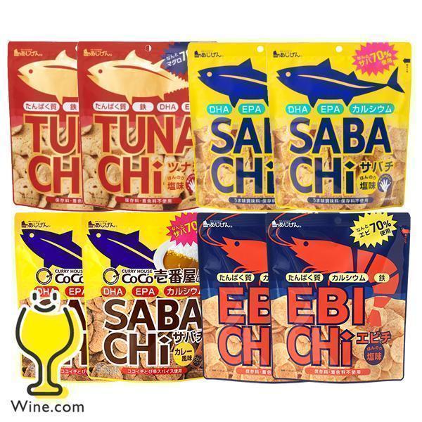 サバチップス ツナチップス エビチップス 送料無料 あじげん 次世代チップス 4種類食べ比べセット ...