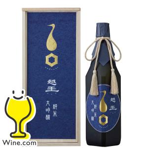 日本酒 純米大吟醸 送料無料 越後鶴亀 越王 純米大吟醸 菖蒲 あやめ  木箱入り 720ml×1本『FSH』