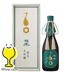 日本酒 純米大吟醸 送料無料 越後鶴亀 越王 純米大吟醸 隼人 はやと 木箱入り 720ml×1本『FSH』