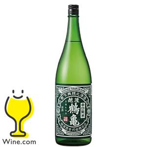 日本酒 純米酒 越後鶴亀 辛口 純米酒 1800ml×1本『FSH』
