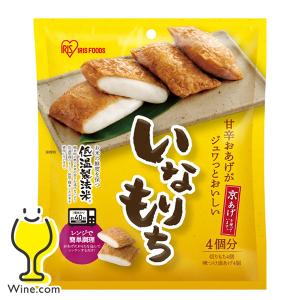 切り餅 油あげ 送料無料 アイリスフーズ いなりもち 4個分×6袋(006)｜wine-com