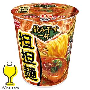 カップラーメン 送料無料 飲み干す一杯 担担麺×1ケース/12個(012) エースコック