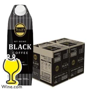 伊藤園（ITO EN） TULLY'S COFFEE マイホーム ブラックコーヒー 1000ml