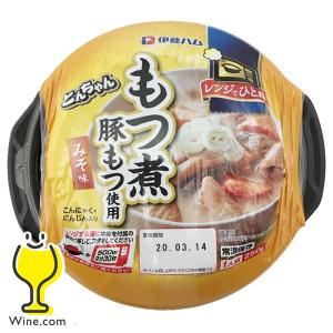 レンジ対応 惣菜 料理 伊藤ハム レンジでひと皿 とんちゃん もつ煮 豚もつ みそ味 250g×1個｜wine-com