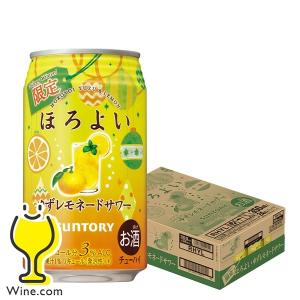 チューハイ 缶チューハイ 酎ハイ サワー サントリー ほろよい ゆずレモネードサワー 350ml×1ケース/24本(024)『BSH』｜wine-com