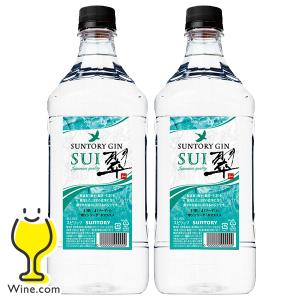 サントリー 翠ジン 1800ml 4本セット SUNTORY 翠ジン 1800 2本 送料無料 優良配送 サントリー